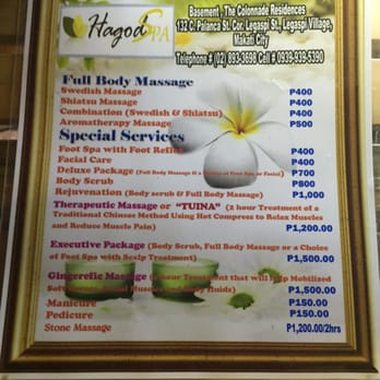 Hagod Spa and Nailcare - Services - Massage Near Me - Makati, NCR