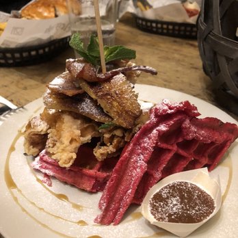 Cut Throat - Red Velvet Chicken 'n Waffles - Barbers Near Me - Amsterdam, New Hampshire