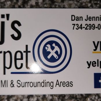 Dbj's Carpet - Business Card - Carpeting Near Me