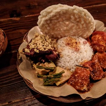 Wajan - Small bits of wonderfully varied items in one entree. - Indonesian Near Me - Portland, Oregon Wajan - Small bits of wonderfully varied items in one entree. - Indonesian Near Me - Portland, Oregon