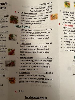 Menu photo 6 Thailicious Cafe' Apollo Beach, FL Menu photo 6 Thailicious Cafe' Apollo Beach, FL
