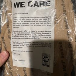 US Post Office - "we care"