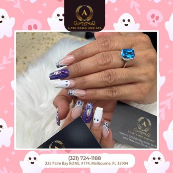 A' Vie Nails And Spa - Attention Halloween enthusiasts! Your nails called and they want to join the party! Answer their call by booking with us today! - Nail Salons Near Me - Melbourne, Florida A' Vie Nails And Spa - Attention Halloween enthusiasts! Your nails called and they want to join the party! Answer their call by booking with us today! - Nail Salons Near Me - Melbourne, Florida