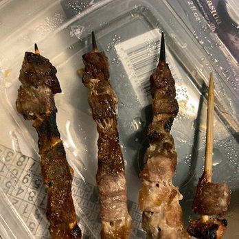 Sulmona - dried out overcooked teensy tiny lamb skewers - Pizza Near Me - Cambridge, Massachusetts Sulmona - dried out overcooked teensy tiny lamb skewers - Pizza Near Me - Cambridge, Massachusetts