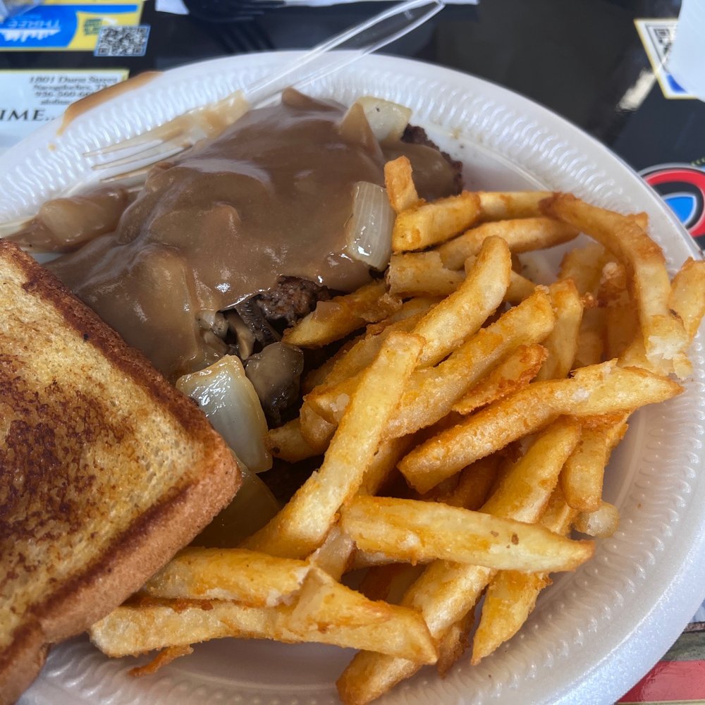 Butcher Boy's - Hamburger Steak Plate - Burgers Near Me - Nacogdoches, Texas Butcher Boy's - Hamburger Steak Plate - Burgers Near Me - Nacogdoches, Texas