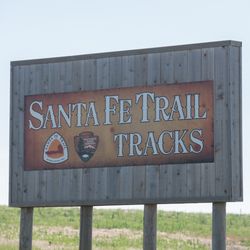 Sante Fe Trails - The sign
