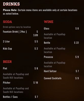 Menu photo 1 Fat Zach’s Pizza Puyallup, WA