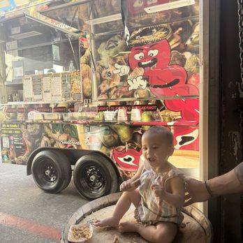 Mayitas Sinaloense Cuisine - Our daughter loving the rice from Mayitas food truck! - Food Trucks Near Me - Homeland, California
