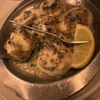Mancy's Steaks - Stuffed mushroom appetizer - New American Near Me - Toledo, Ohio