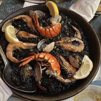 Picaro - Paella De Arroz Negro con langosta - Spanish Near Me - San Francisco, California