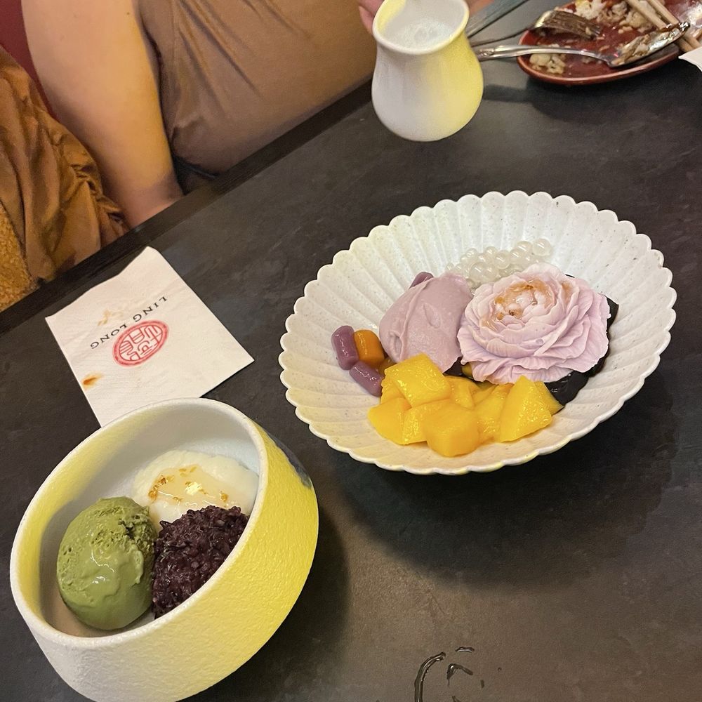 Ling Long - Whispers of Green and Purple & mango and pomelo honey - Asian Fusion Near Me - Oklahoma City, Oklahoma Ling Long - Whispers of Green and Purple & mango and pomelo honey - Asian Fusion Near Me - Oklahoma City, Oklahoma