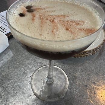 The Ice Plant - Espresso Martini - Cocktail Bars Near Me - St. Augustine, Florida