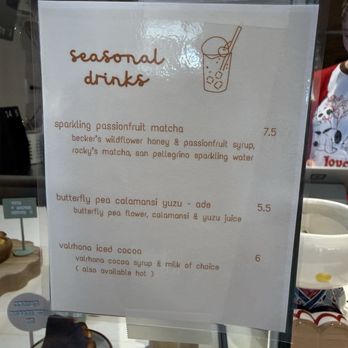 Pastry Cat - Seasonal Drinks as of 8/2026 - Bakeries Near Me - Sacramento, California