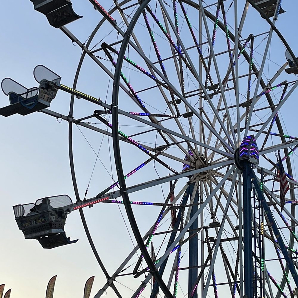 Ventura County Fairgrounds - TALL Ferris wheel you can see the ocean and Ventura from the top. - Venues & Event Spaces Near Me - Ventura, California Ventura County Fairgrounds - TALL Ferris wheel you can see the ocean and Ventura from the top. - Venues & Event Spaces Near Me - Ventura, California