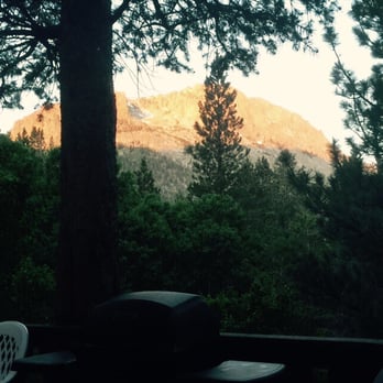 Reverse Creek Lodge - Mountain view from patio at 530am. Yes the early bird catches the worm. It was so peaceful. - Hotels Near Me - June Lake, California Reverse Creek Lodge - Mountain view from patio at 530am. Yes the early bird catches the worm. It was so peaceful. - Hotels Near Me - June Lake, California