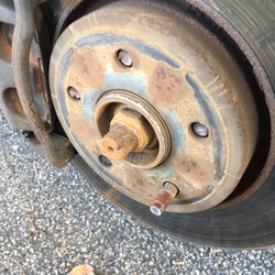 Wheel Country Tire - Looks like they broke off studs too!!!