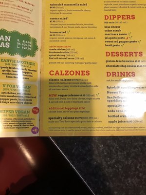 Menu photo 2 Two Boots New York, NY Menu photo 2 Two Boots New York, NY