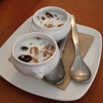 Crêpe Bar - They gave us free homemade granola and milk while we waited for our food! What sweethearts! - Creperies Near Me - Tempe, Arizona