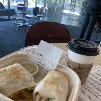 Zocalo Coffee - Breakfast burrito (10), drip coffee (4) - Coffee & Tea Near Me - Hayward, California Zocalo Coffee - Breakfast burrito (10), drip coffee (4) - Coffee & Tea Near Me - Hayward, California