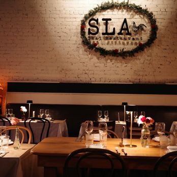 Sla Thai Restaurant - dinning area - Thai Near Me - Montclair, New Jersey Sla Thai Restaurant - dinning area - Thai Near Me - Montclair, New Jersey