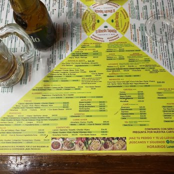 El rincón tapatio - Menu - Tacos Near Me - México, D.F., DIF