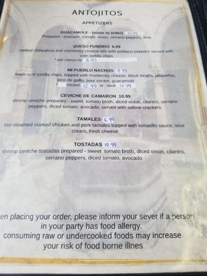 Menu photo 5 Mi Pueblo Hyannis, MA