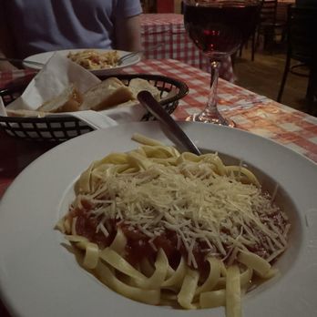 Adolfo's - This large size pasta was my accompaniment prior to my meal - Seafood Near Me - New Orleans, Louisiana