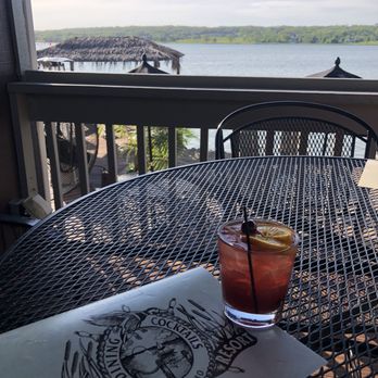 Mars Resort - Cocktail on the deck - American Near Me - Lake Geneva, Wisconsin