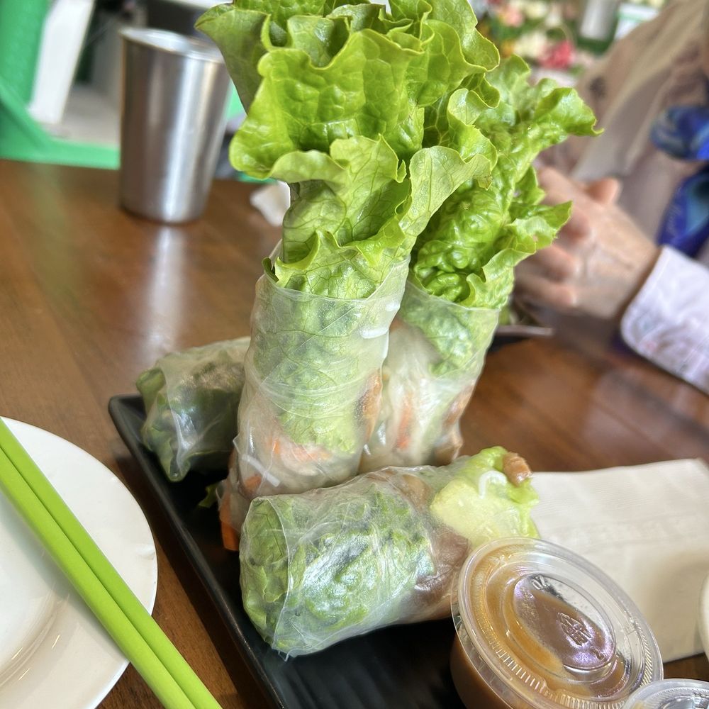 Monster Pho - Fresh Spring Rolls, this one has chicken. Shrimp is our favorite. - Vietnamese Near Me - Oakland, California Monster Pho - Fresh Spring Rolls, this one has chicken. Shrimp is our favorite. - Vietnamese Near Me - Oakland, California