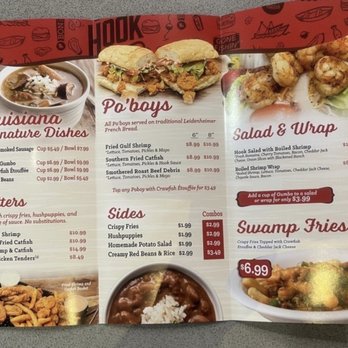 Off The Hook - The Menu - Seafood Near Me - Baton Rouge, Louisiana Off The Hook - The Menu - Seafood Near Me - Baton Rouge, Louisiana