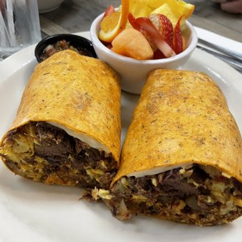 Eggs N Things - Breakfast burrito with shredded beef - Breakfast & Brunch Near Me - Camarillo, California