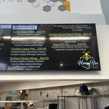 Honey Bee Cafe - Menu - Themed Cafes Near Me - Syracuse, New York