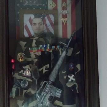 VFW Post 3418 - Shadow box Scott Nuss US Army medic - Veterans Organizations Near Me - Boonville, Indiana
