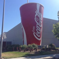 Giant Coke Cup!