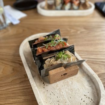 Hello Temaki - Hand roll set (3) - Sushi Bars Near Me - Elk Grove, California Hello Temaki - Hand roll set (3) - Sushi Bars Near Me - Elk Grove, California