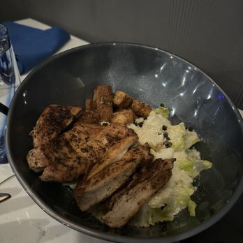 The Blu Halo - Chicken Caesar Salad - Seafood Near Me - Tallahassee, Florida The Blu Halo - Chicken Caesar Salad - Seafood Near Me - Tallahassee, Florida