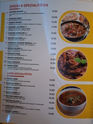 Menu photo 7 Taj Mahal Weilheim in Oberbayern, BY Menu photo 7 Taj Mahal Weilheim in Oberbayern, BY
