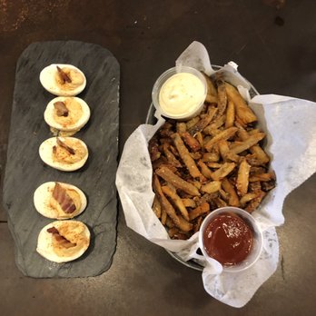 Sweet Grass Dairy - Deviled eggs and fries - Cheese Shops Near Me - Thomasville, Georgia Sweet Grass Dairy - Deviled eggs and fries - Cheese Shops Near Me - Thomasville, Georgia