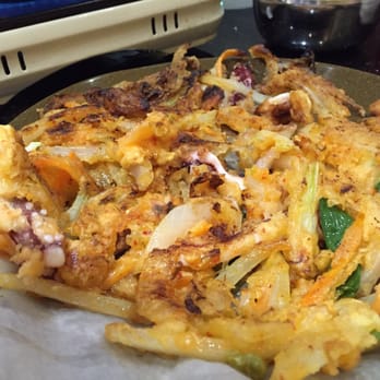Ka Chi - Seafood pancake. A must-get! - Korean Near Me - Toronto, Ontario