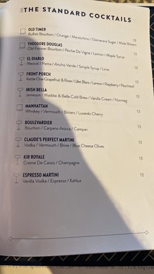 Menu photo 1 Claudes Prime Seafood Perrysburg, OH Menu photo 1 Claudes Prime Seafood Perrysburg, OH