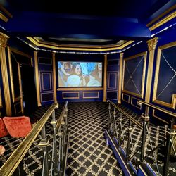 Grand Island Mansion - 04.13.25 The venue even has a 14 seat movie theater! Perfect for your wedding video montage