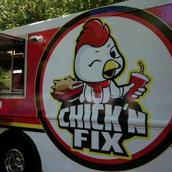 Chick'n Fix - a food truck with a chicken on it - Food Trucks Near Me - Seattle, Washington