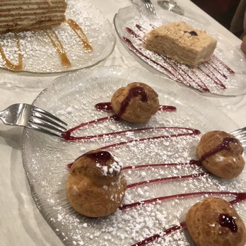 Russian Tea Time - Honey cake, Eclairs, Napoleon Bonaparte - Russian Near Me - Chicago, Illinois
