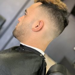 6818 Barbershop - Signature fade for a Sac State Student Athlete. Book your Appointment Now Online at www.6818barbers.com
