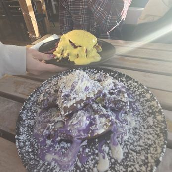 Peace, Love & Waffles - Ube waffles...LOVED them. - Breakfast & Brunch Near Me - Dover-Foxcroft, Maine Peace, Love & Waffles - Ube waffles...LOVED them. - Breakfast & Brunch Near Me - Dover-Foxcroft, Maine