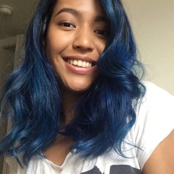 Thomas Shelton Hair Design - Got a mix of Sapphire Blue and True Blue, LOVING IT - Blow Dry/Out Services Near Me - Washington, DC, District of Columbia