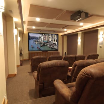Livewire - We converted a racquetball court to make this theater. It's the largest residential theater in Central Virginia! - Home Theatre Installation Near Me - Richmond, Virginia