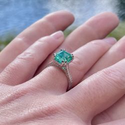 Colorado Gem Labs - Engagement Ring