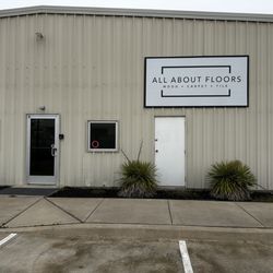 All About Floors - Front of Store at 10 Mustang Ct Forney TX 75126