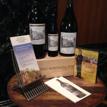 Chateau Montelena - Wine for sale at the Chateau Montelena Winery Tasting Room in Westin St. Francis Hotel in San Francisco. - Wine Tasting Room Near Me - San Francisco, California